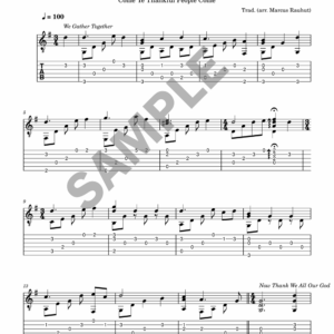 sheet music
